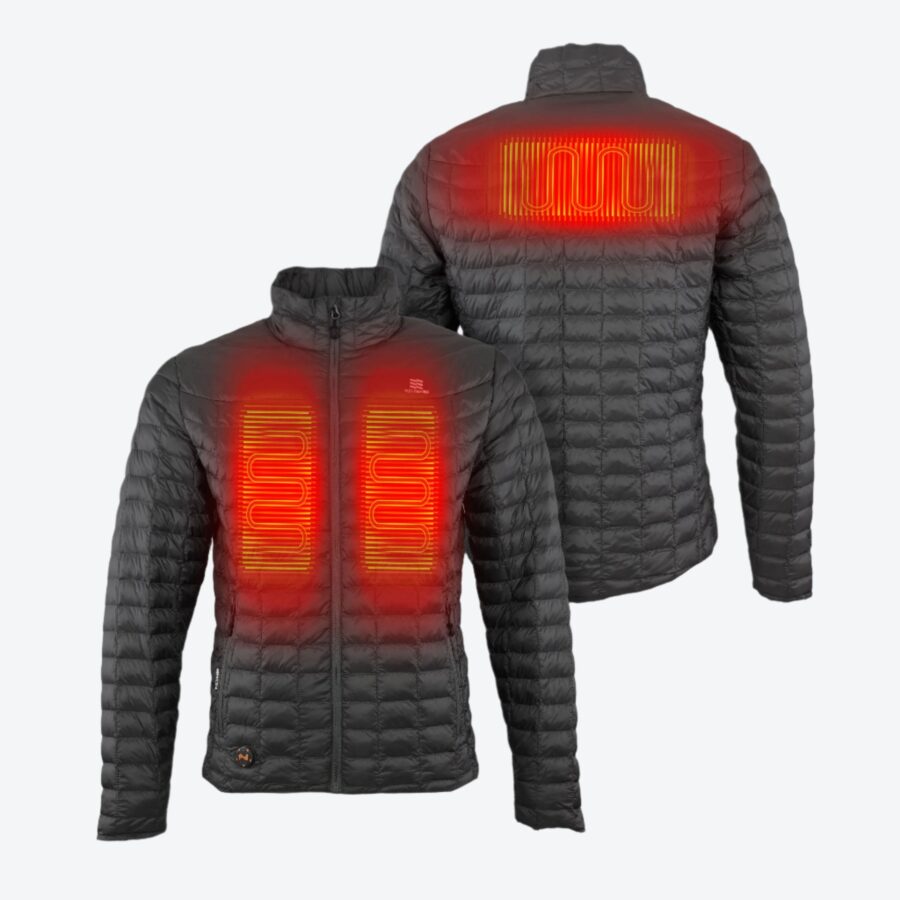 Kazalia Men’s Heated Jacket – Backcountry Thermal Winter Coat - Image 2