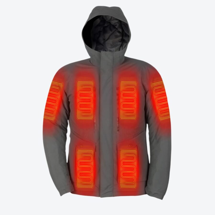 Kazalia Men’s Pinnacle Parka Jacket – Insulated Winter Coat - Image 2