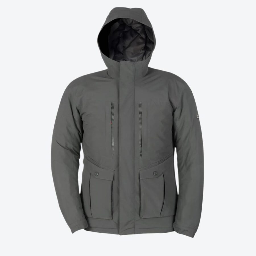 Kazalia Men’s Pinnacle Parka Jacket – Insulated Winter Coat