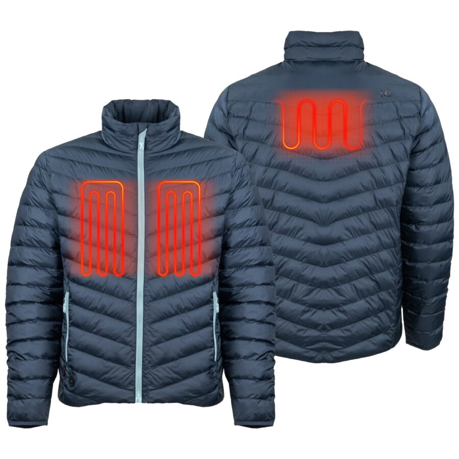 Kazalia Men’s Backcountry Xtera Heated Jacket – Thermal Winter Coat - Image 2