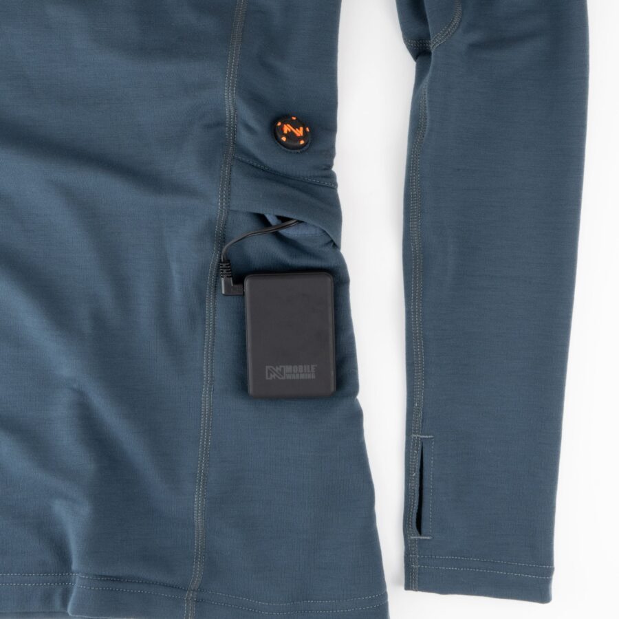 Kazalia Men’s Baselite Heated Baselayer Shirt – Thermal Winter Top - Image 13