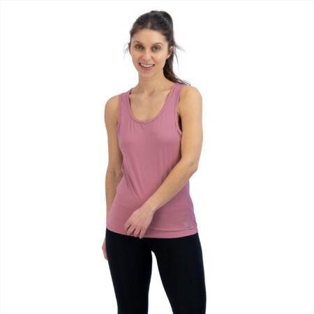 Kazalia Women’s Cooling Tank Top – Plum Breathable Summer Shirt
