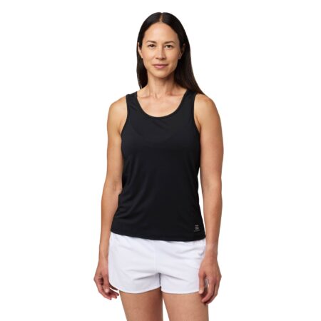 Kazalia Women’s Cooling Tank Top – Black Breathable Summer Shirt