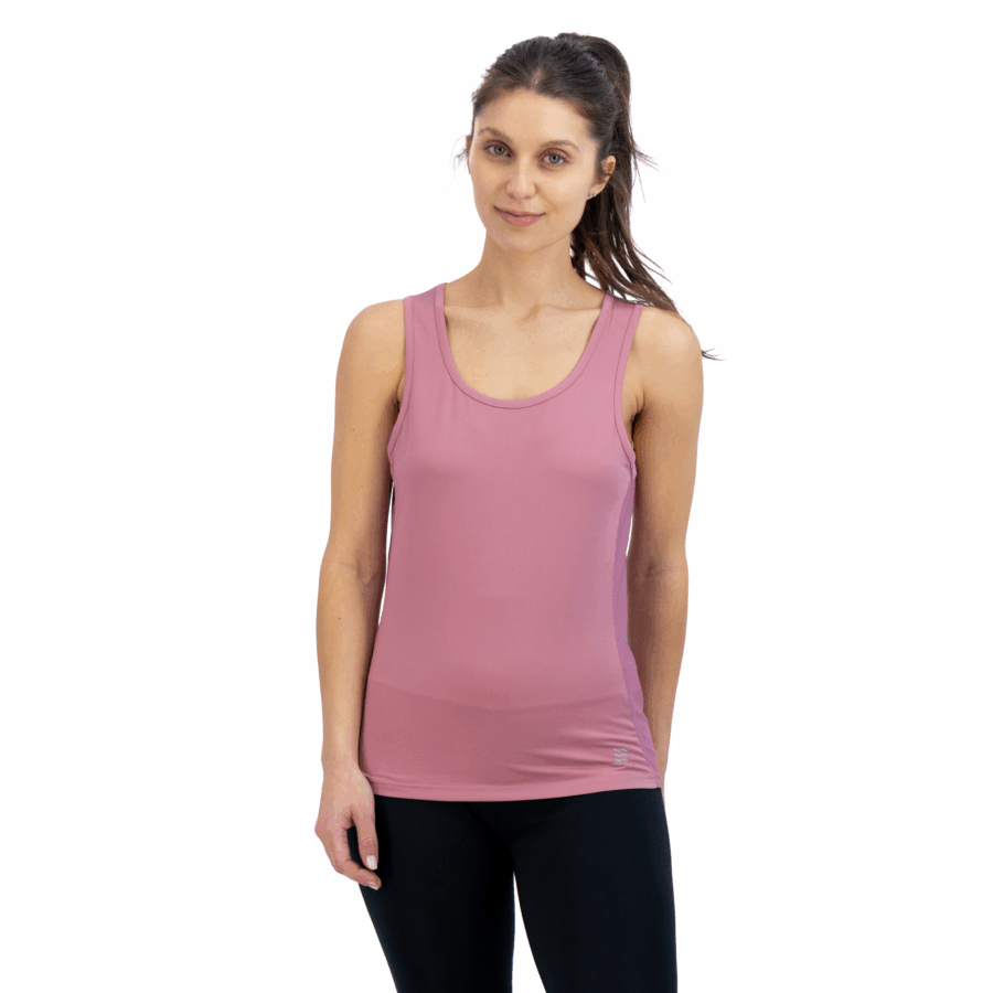 Kazalia Women’s Cooling Tank Top – Plum Breathable Summer Shirt - Image 4