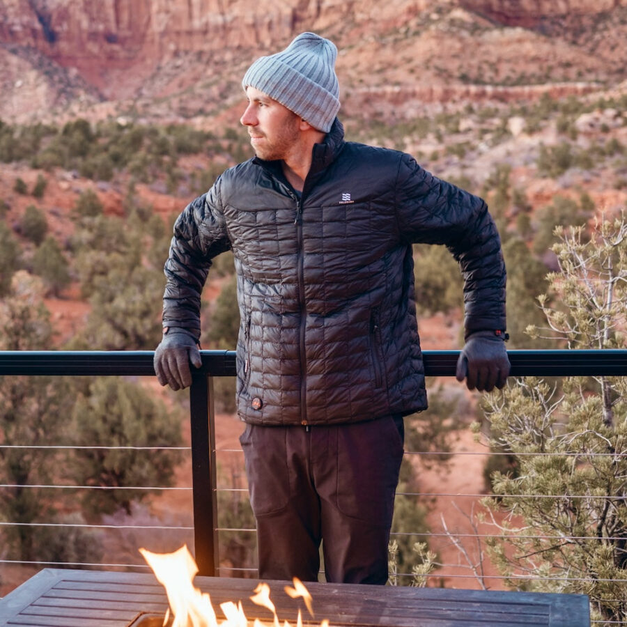 Kazalia Men’s Heated Jacket – Backcountry Thermal Winter Coat - Image 6