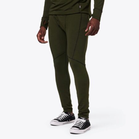 Kazalia Men’s Baselite Heated Baselayer Pants – Thermal Winter Layer