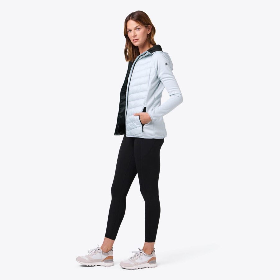 Kazalia Women’s Ventani Hybrid Heated Jacket – Thermal Winter Coat - Image 3